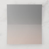 Carte De Placement Mariage Rose Poussiéreux (Intérieur déplié)