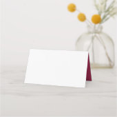 Carte De Placement Mariage Rose Rose Clair (Dos)