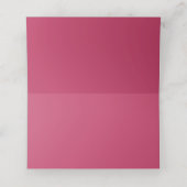Carte De Placement Mariage Rose Rose Clair (Intérieur déplié)