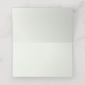 Carte De Placement Mariage Shamrock irlandais (Intérieur déplié)