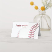 Carte De Placement Mariage sur le thème de baseball DIY (Dos)