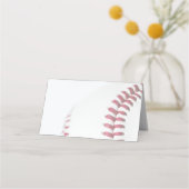 Carte De Placement Mariage sur le thème de baseball DIY (Devant)