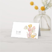 Carte De Placement Mariage Tulipe (Dos)