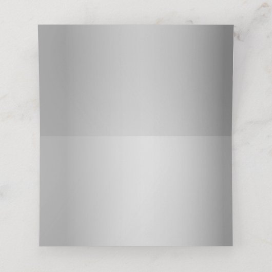 Carte De Placement Mariage vert (Intérieur déplié)