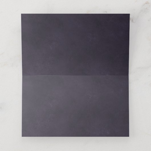 Carte De Placement Mariage violet élégant typographie classe (Intérieur déplié)