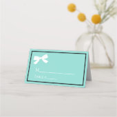 Carte De Placement Mariée Mlle À Mme Shower Mariée Tea Party (Devant)