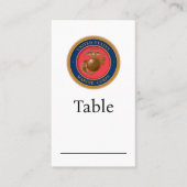 Carte De Placement Marine Corps Seal (Devant)