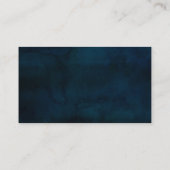 Carte De Placement Marine Luster Silver Blue Réservé Mariage de siège (Dos)