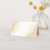 Carte De Placement Maroon vert beige or botanique (Dos)