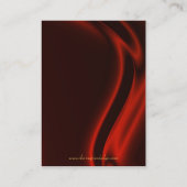 Carte De Placement Marquis Rouge Soie Gold Soll Table Placecard (Dos)