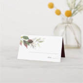Carte De Placement Marsala Mariage Fall Foliing (Devant)