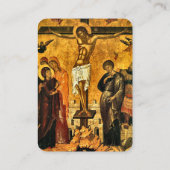 Carte De Placement Mémoire Éternelle Prière Funéraire Orthodoxe Rusti (Dos)