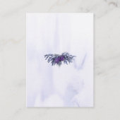 Carte De Placement Merci de Mariage de la forêt de pins d'aquarelle v (Dos)