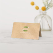 Carte De Placement Mercredi de plage de sable de la couronne tropical (Dos)