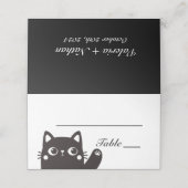 Carte De Placement Mes humains disent que nous faisons du chat (Extérieur déplié)