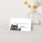 Carte De Placement Mes humains disent que nous faisons du chat (Devant)