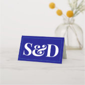 Carte De Placement Minimal Modern Editable Wedding (Dos)