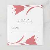 CARTE DE PLACEMENT MOD WINE TULIP MARIAGE (Extérieur déplié)