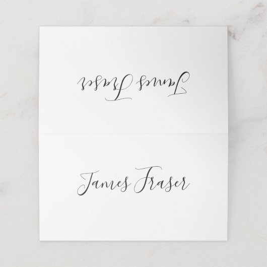 Carte De Placement monochromatique (Extérieur déplié)