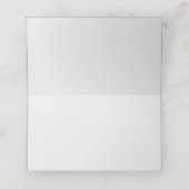 CARTE DE PLACEMENT MONOGRAMME CLASSIQUE ET MARIAGE DE CALLIGRAPHIE RO (Intérieur déplié)