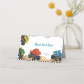 Carte De Placement Monster Truck Anniversaire de enfant Party (Devant)
