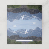 Carte De Placement Montagnes enneigées de Lone Pine (Extérieur déplié)