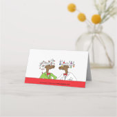 Carte De Placement Moose Holiday (Dos)