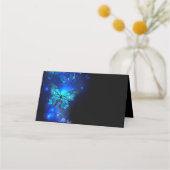 Carte De Placement Morpho Butterfly in the Dark Background (Dos)