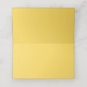 Carte De Placement moutarde couleur (Intérieur déplié)
