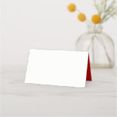 Carte De Placement Name Place Card-Christmas Tree Place Card (Dos)