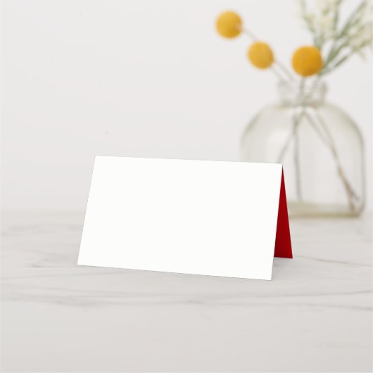 Carte De Placement Name Place Card-Christmas Tree Place Card (Dos)