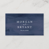 Carte De Placement Nautique moderne | Mariage plat Starfish (Dos)