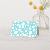 Carte De Placement Nautique Sous Le Baby shower De Mer (Dos)