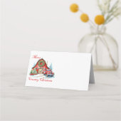 Carte De Placement Noël à la campagne (Dos)