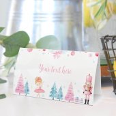 Carte De Placement Noël Fairy Nutcracker Anniversaire Carte de lieu