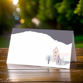 Carte De Placement Noël scandinave | Vacances