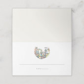 Carte De Placement NOLA La Nouvelle-Orléans Carte de visite de Bourbo (Extérieur déplié)