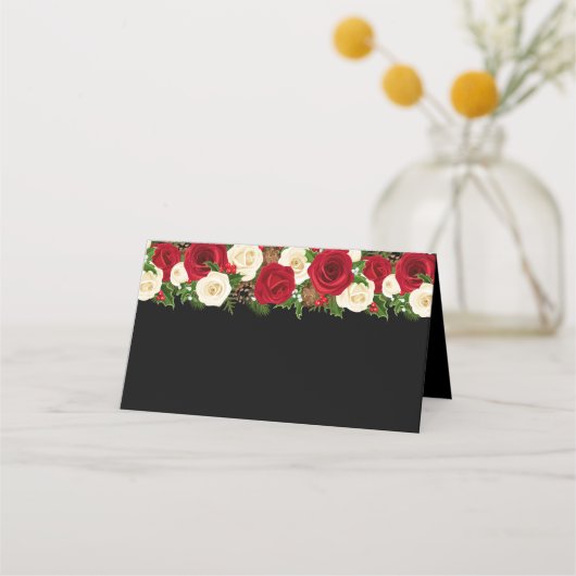 Carte De Placement Nom de la fête de Noël Carte Place (Devant)