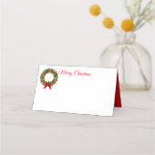 Carte De Placement Nom de Noël Carte de lieu (Devant)