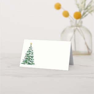 Carte De Placement Nom Place Card-Christmas Tree