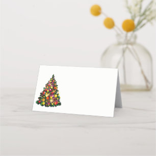Carte De Placement Nom Place Card-Christmas Tree