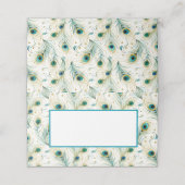 Carte De Placement Nom plié Placer Cartes-Pierres (Extérieur déplié)