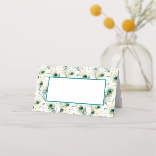 Carte De Placement Nom plié Placer Cartes-Pierres (Devant)