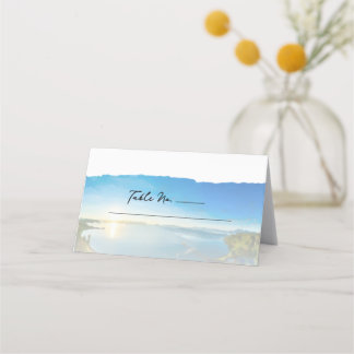 Carte De Placement North Lake Tahoe Destination Wedding