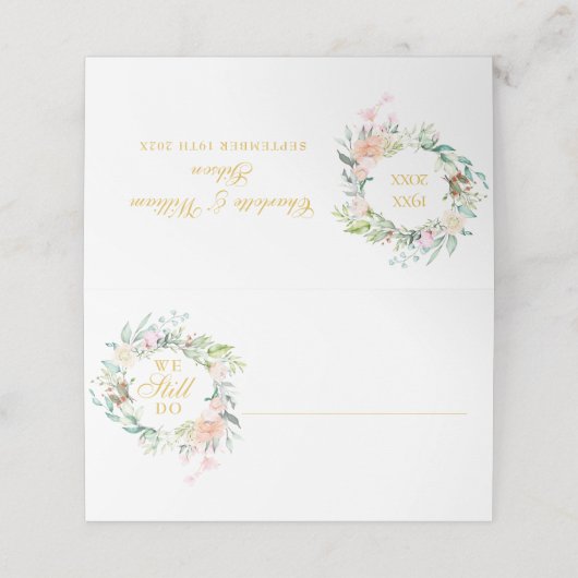 Carte De Placement Nous faisons toujours (Extérieur déplié)