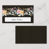 Carte De Placement Nuits de Fête en Fleurs (Devant / Derrière)