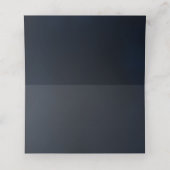 Carte De Placement Numéro de table de mariage Navy Celestial Moon Sta (Intérieur déplié)