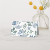 Carte De Placement Numéro de table de Mariage noir et blanc moderne (Dos)