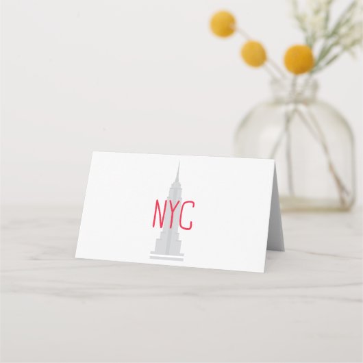 CARTE DE PLACEMENT NYC (Devant)