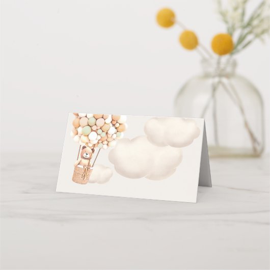 Carte De Placement On Peut Attendre ! Carte baby shower (Dos)